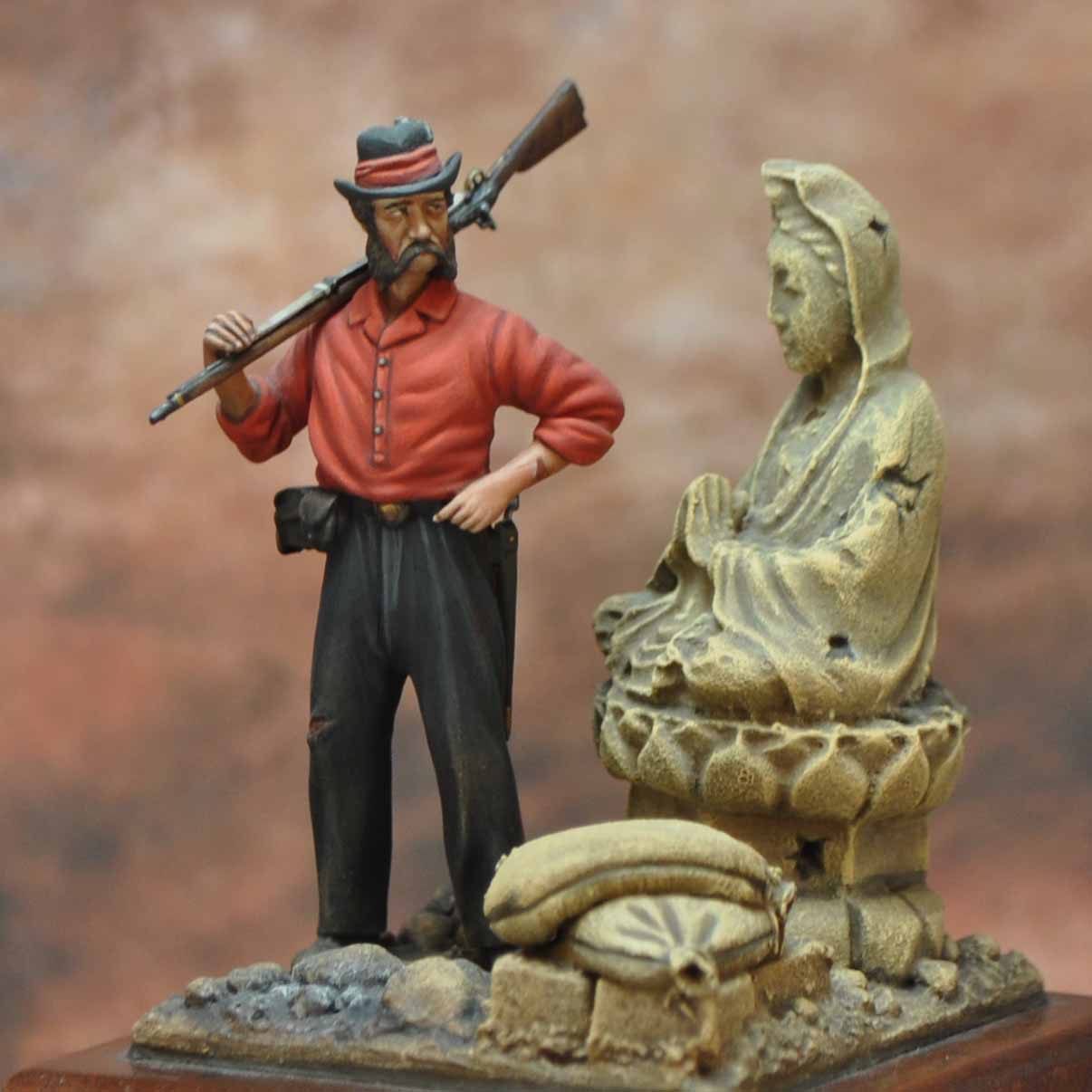 ART GIRONA International Serie Shanghai 1860 figurine soldat