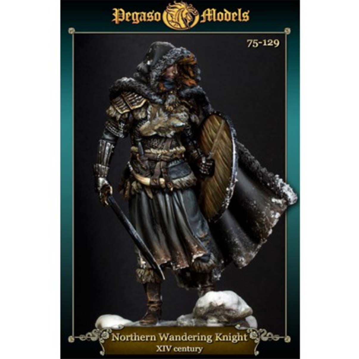 Art Girona Miniatures Chevalier Errant Nord XIVe 54 mm
