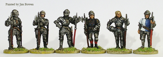 Perry Miniatures War of the Roses WR14 figurines hommes d'armes