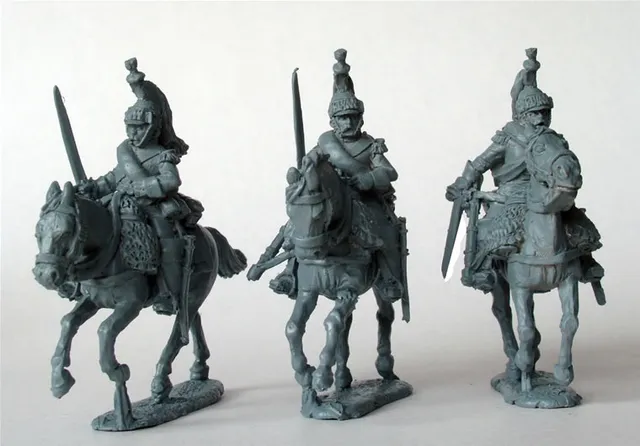 Perry Miniatures Napoleonic FN65 11th Cuirassiers figurines galop