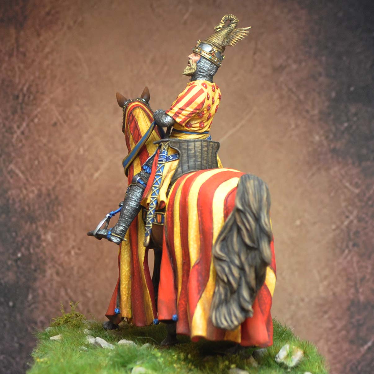 Art Girona 70mm Jaume I figurine roi Aragon 70mm