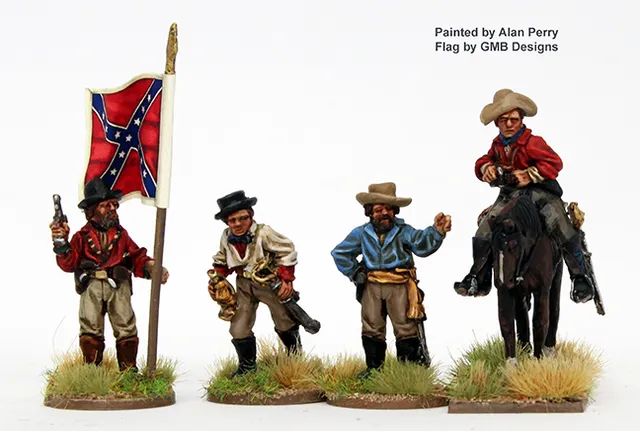 Perry Miniatures ACW112 cavalerie démontée figurines métal 28mm