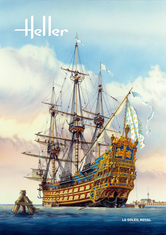 Heller Historical Collection Soleil Royal 1/100 maquette bateau