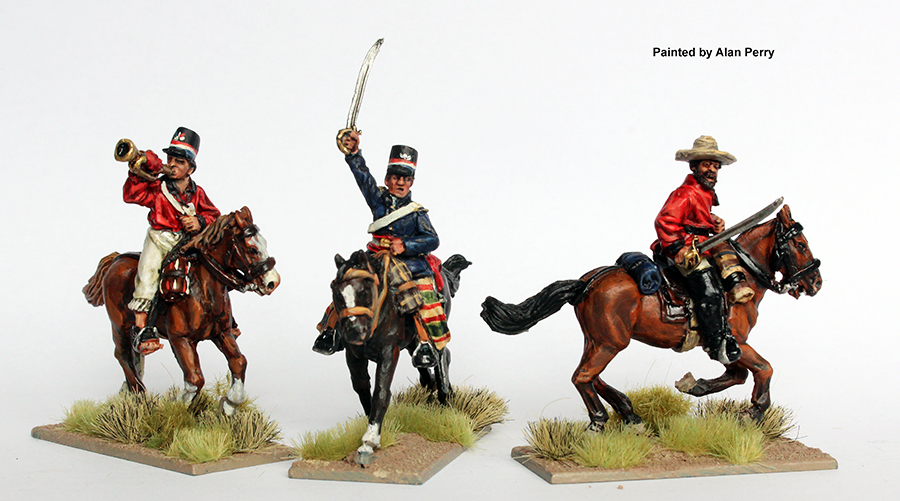 Perry Miniatures Triple Alliance TA 21 figurines cavalerie galop