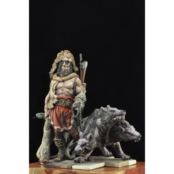 Art Girona Miniatures Herakles and Cerberus figurine à peindre