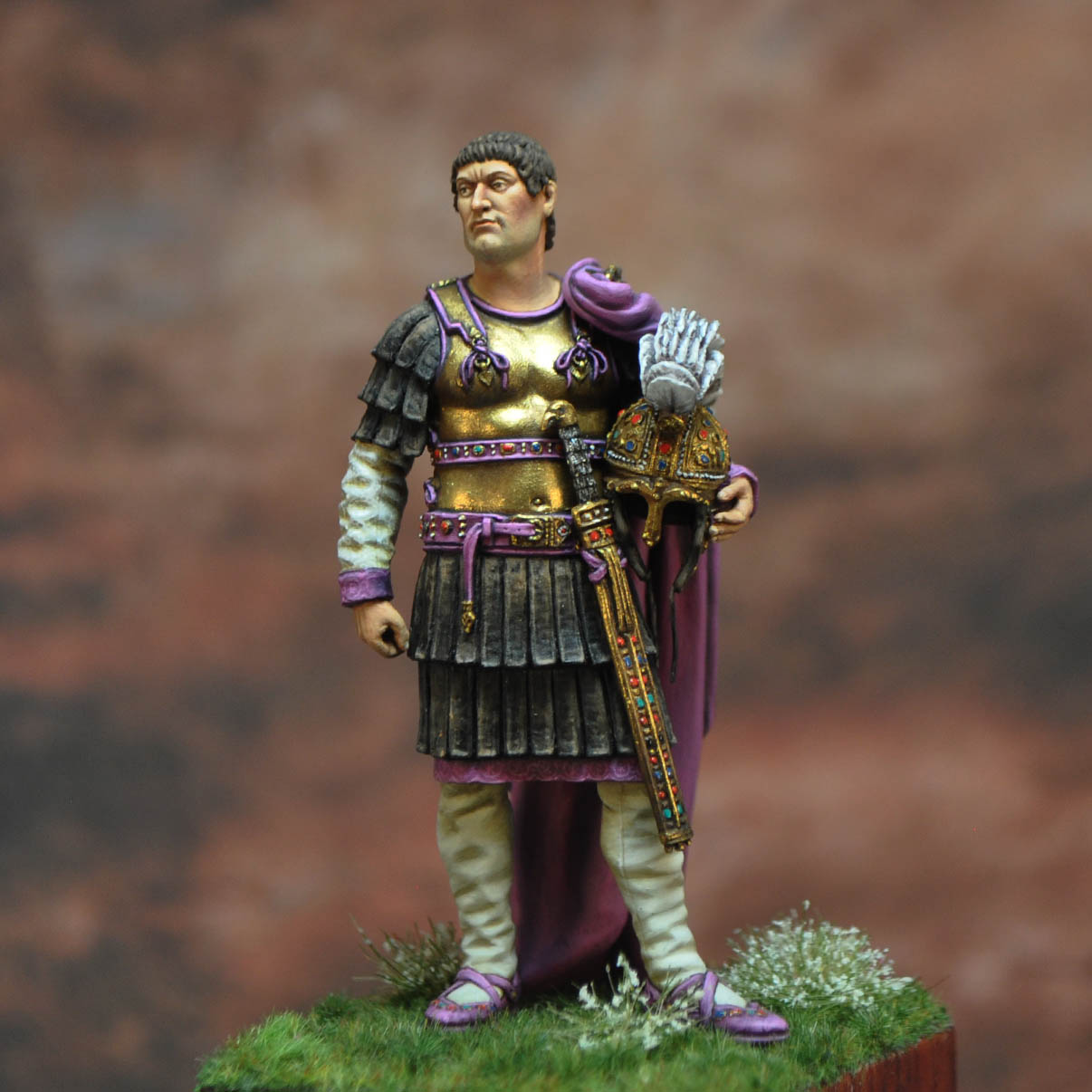 Art Girona Serie Historical Constantine the Great figurine Antiquité romaine