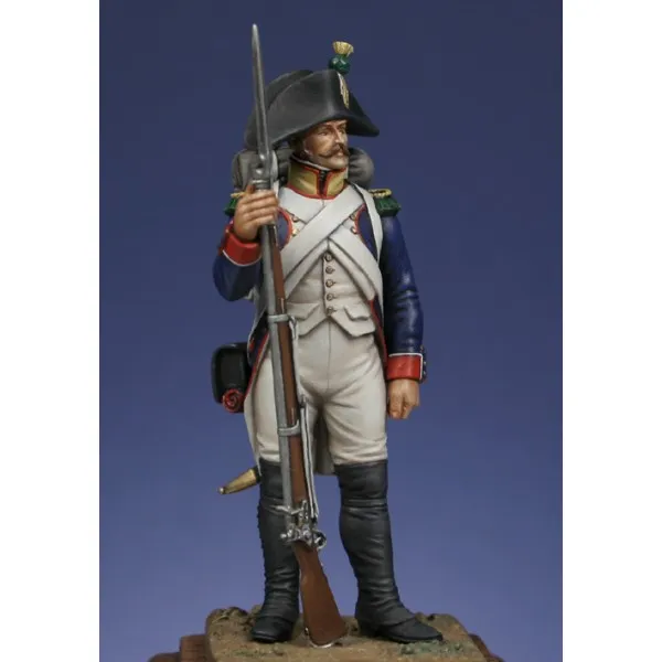 ART GIRONA Miniatures Voltigeur en bicorne 1805 figurine