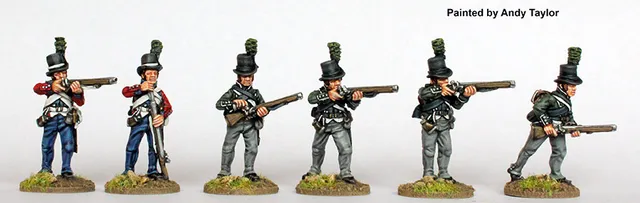 Perry Miniatures DAN 34 Jaegers figurines 28mm