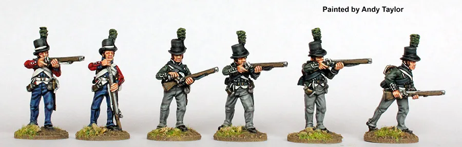 Perry Miniatures DAN 34 Jaegers figurines 28mm