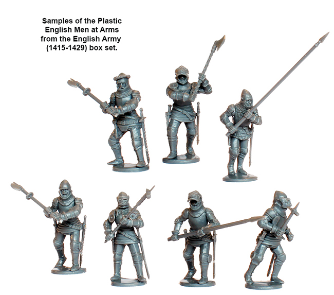 Perry Miniatures AO 40 Armée anglaise 1415-1429 figurines 36 pièces