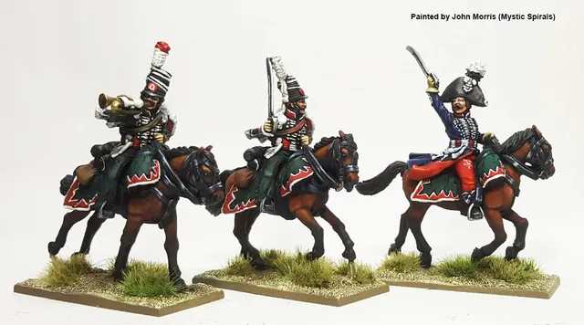 Perry Miniatures Napoleonic EP 32 figurines hussards galop