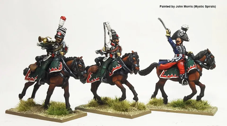 Perry Miniatures Napoleonic EP 32 figurines hussards galop