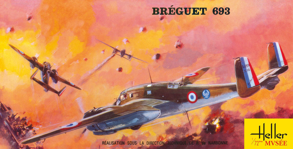 Heller Historical Collection Breguet 693/2 Museum 1/72 avion