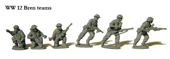 Perry Miniatures WW12 Bren Gun figurines 28mm BD