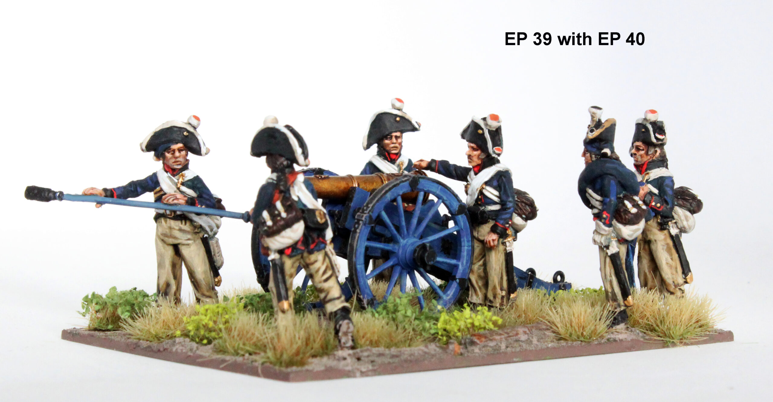 Perry Miniatures Napoleonic EP 39 artillerie à pied métal