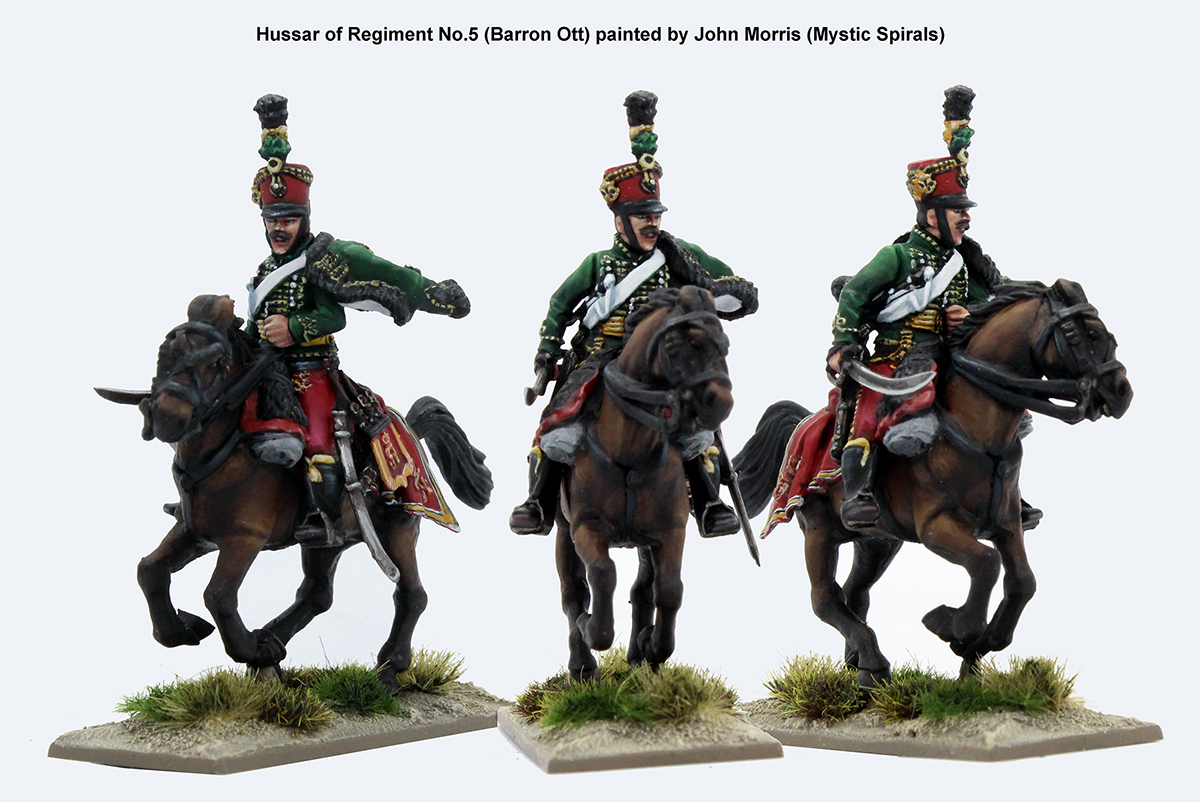 Perry AN100 boîte hussards autrichiens 14 cavaliers 28mm