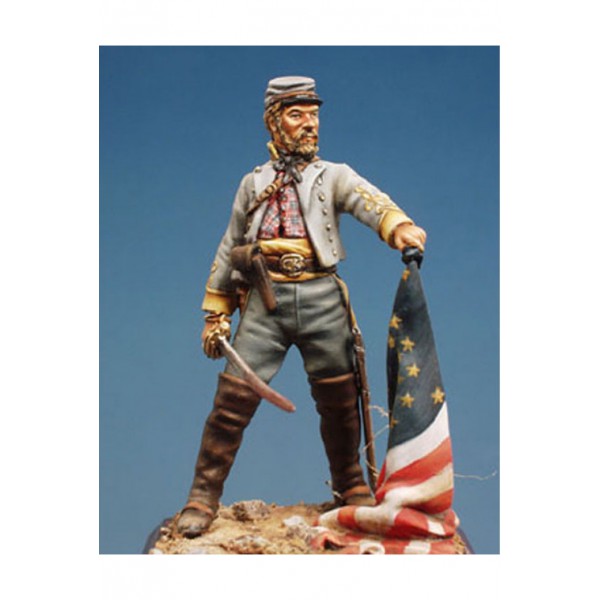 ART GIRONA Miniatures Oficial caballeria figurine