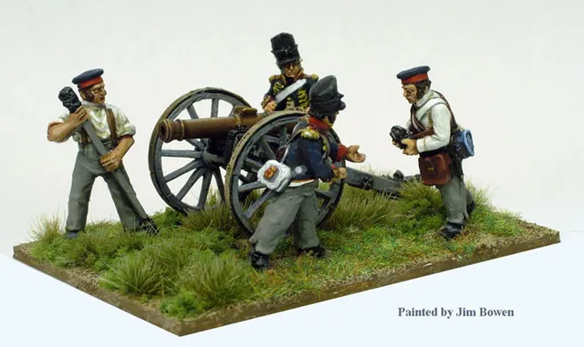Perry Miniatures Napoleonic BH45 figurine artillerie 9 pdr