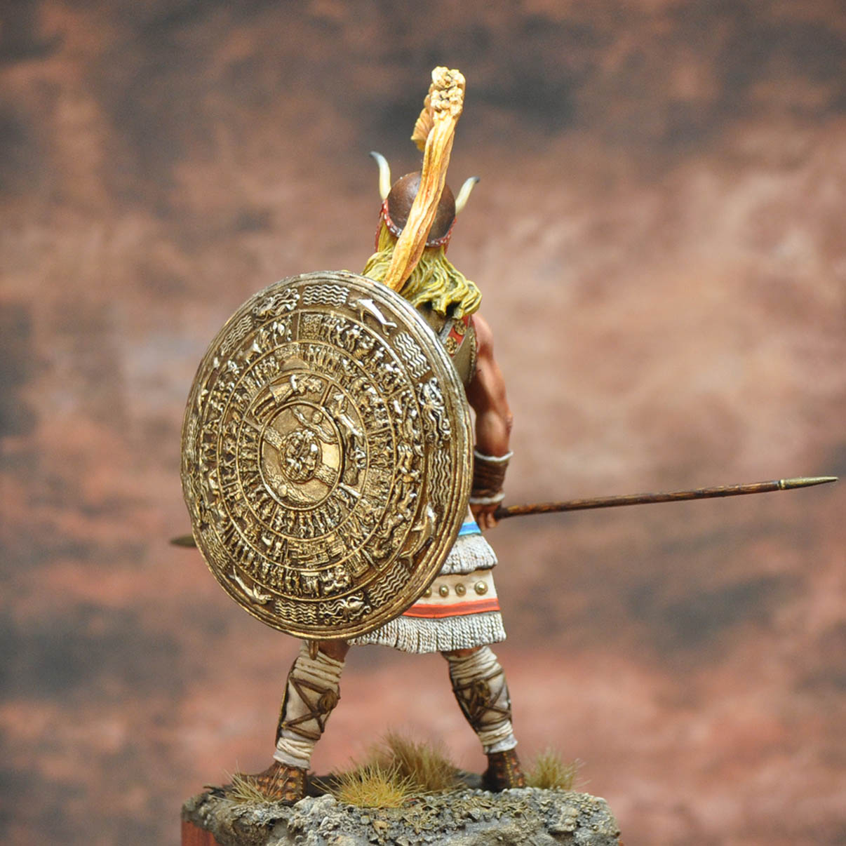 Art Girona Mythology Achille figurine à peindre