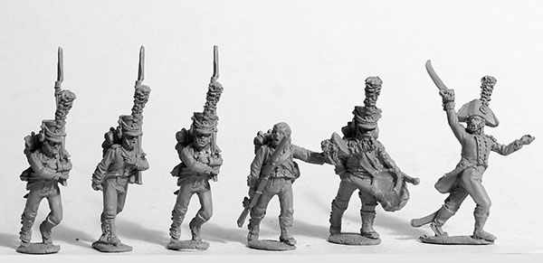 Perry Miniatures Napoleonic NCR 38 Schwarzburg figurines 28mm