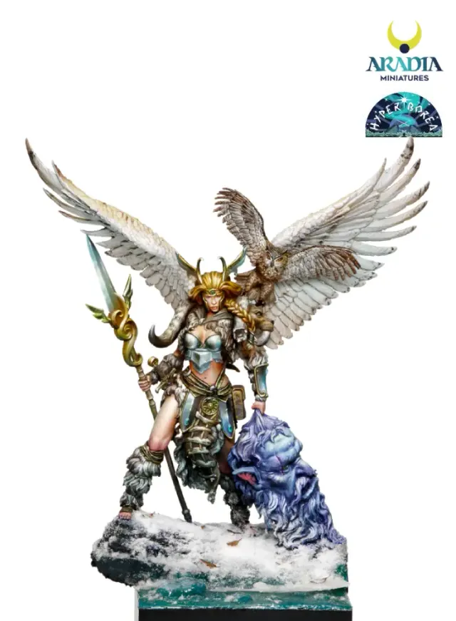 Aradia Hyperborea Hilda figurine 75 mm résine à peindre