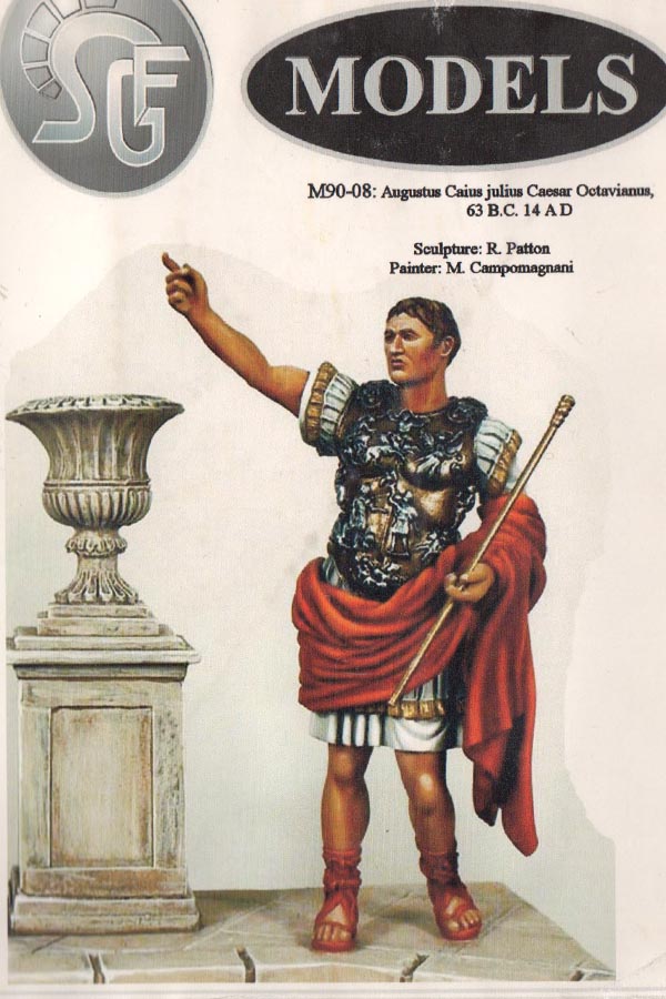 Art Girona Miniatures Augustus Caesar figurine romaine à peindre