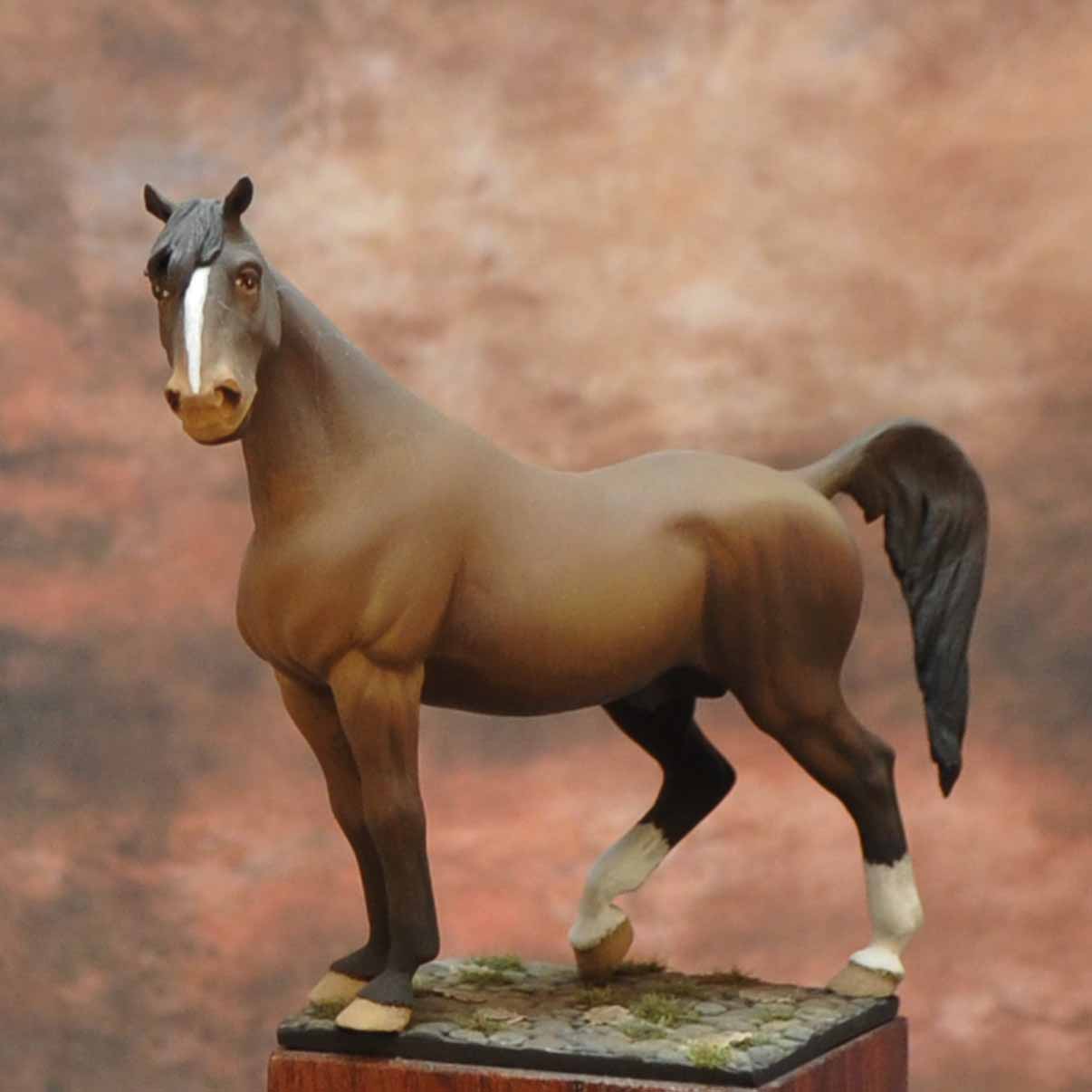 ART GIRONA Spanish Serie Nude Horse figurine cheval 54 mm