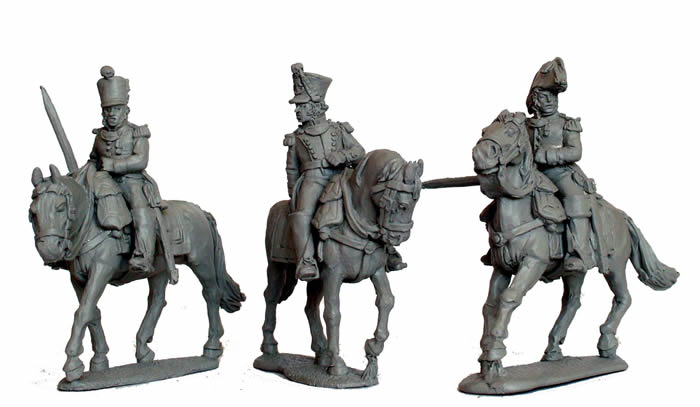 Perry Miniatures Napoleonic FN4 figurines colonels montés métal