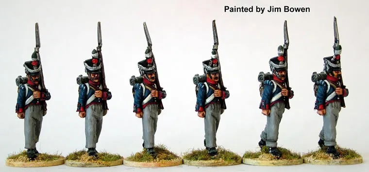 Perry Miniatures Napoleonic NN4 figurines Orange-Nassau attaque