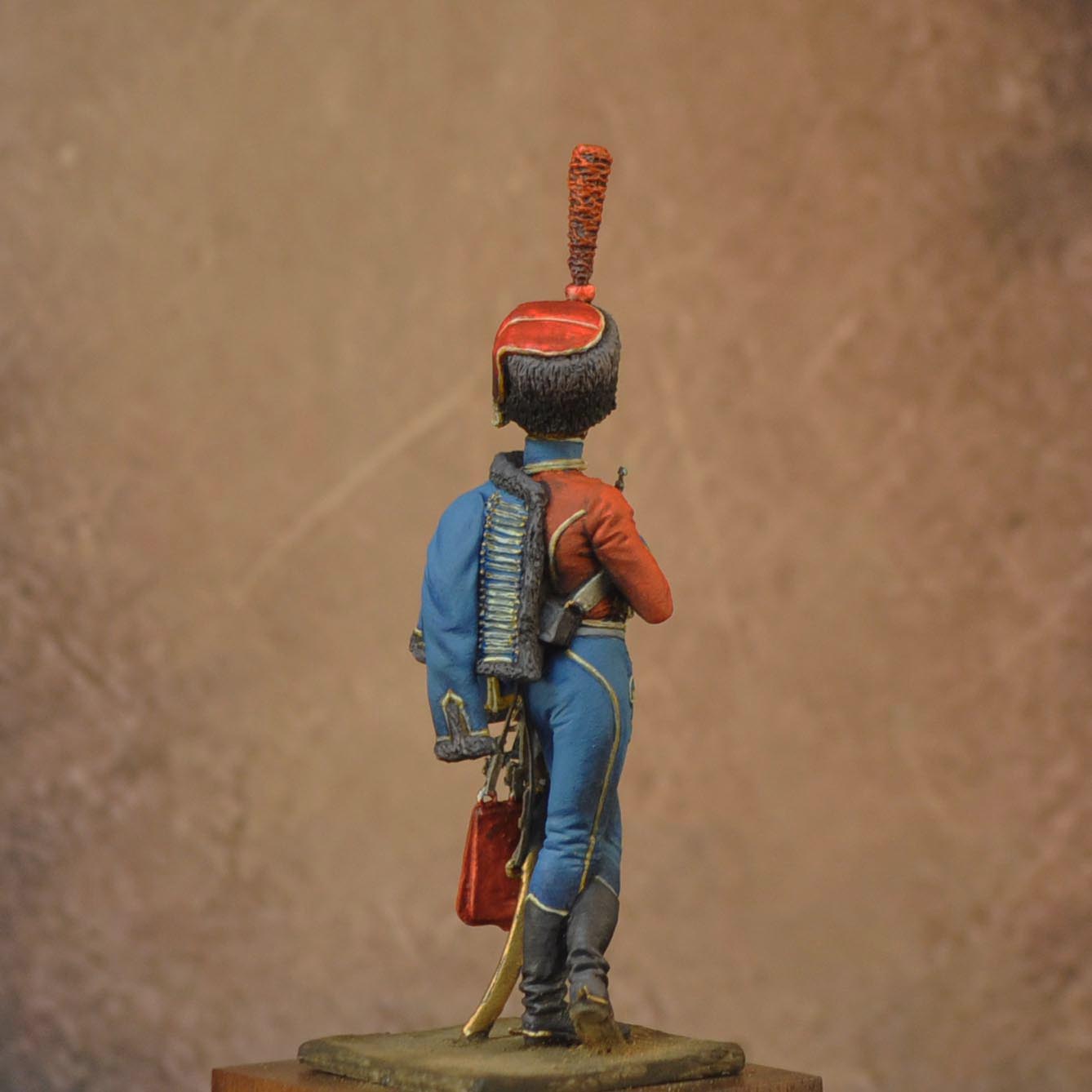 Art Girona General Serie Hussard 9ème figurine Empire