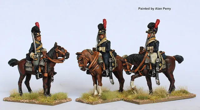 Perry Napoleonic PORT 18 cavalerie ligne figurines 28mm casques