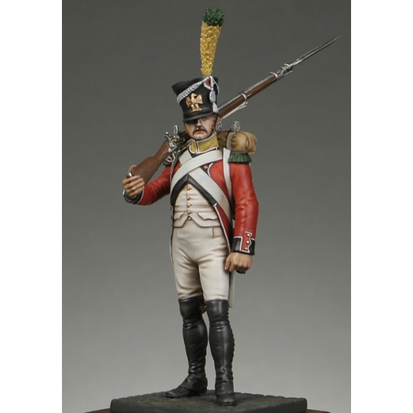 Art Girona Miniatures Voltigeur 3ème suisse figurine Empire 54mm