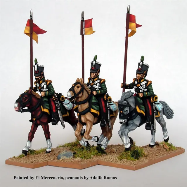 Perry Miniatures ISA18 figurines cavalerie lance verticale