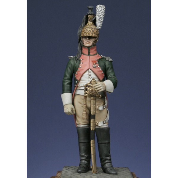 Art Girona Miniatures Officier du 13 ème rgt. de dragons 1807 figurine