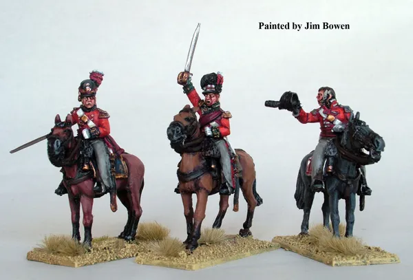 Perry Miniatures Napoleonic BH4 figurines colonels britanniques