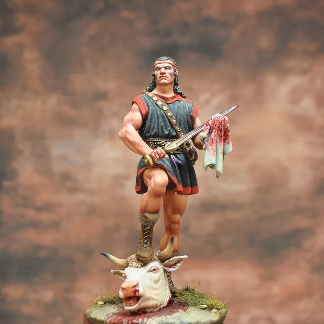 ART GIRONA Mythology Theseus figurine à peindre
