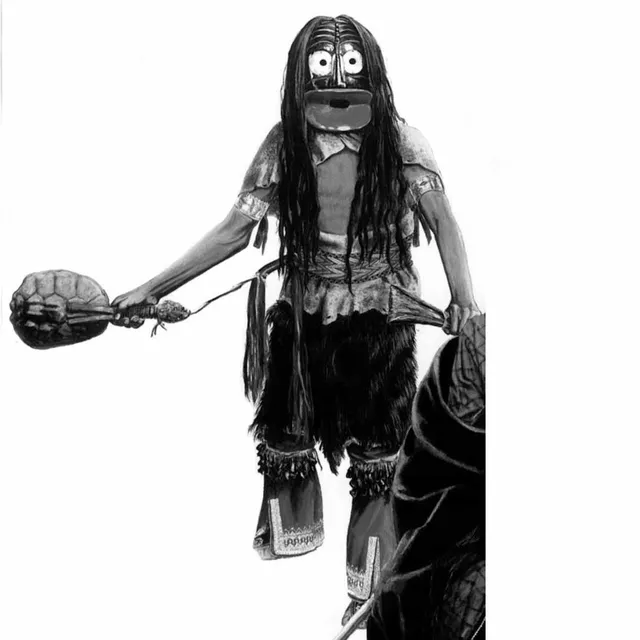 Art Girona Miniatures Iroquois False Face figurine à peindre