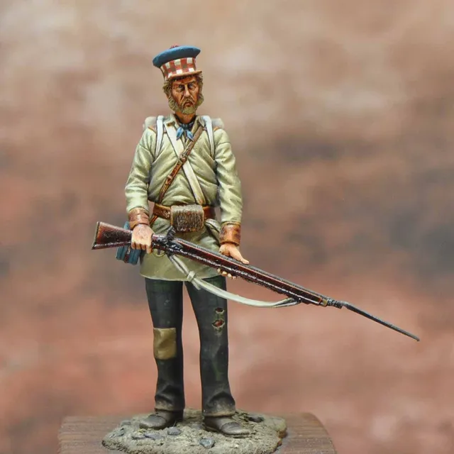 ART GIRONA International 74th Regiment figurine 54mm Afrique 1851