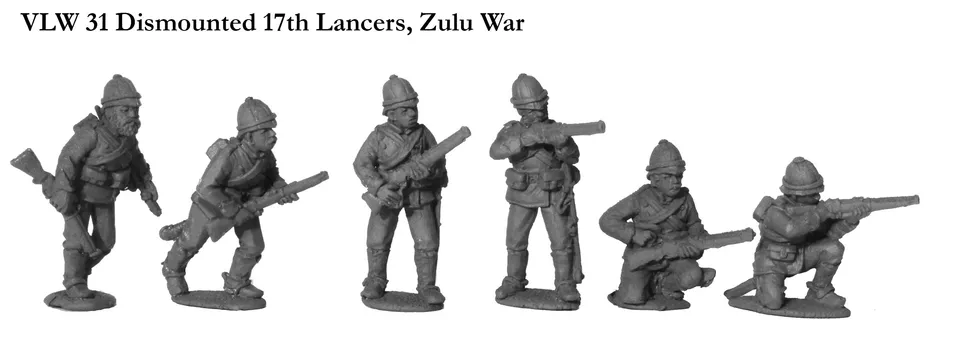 Perry Miniatures Little Wars VLW31 figurines 17th Lancers à pied