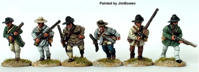 Perry Miniatures American War AW35 figurines fusiliers avançant