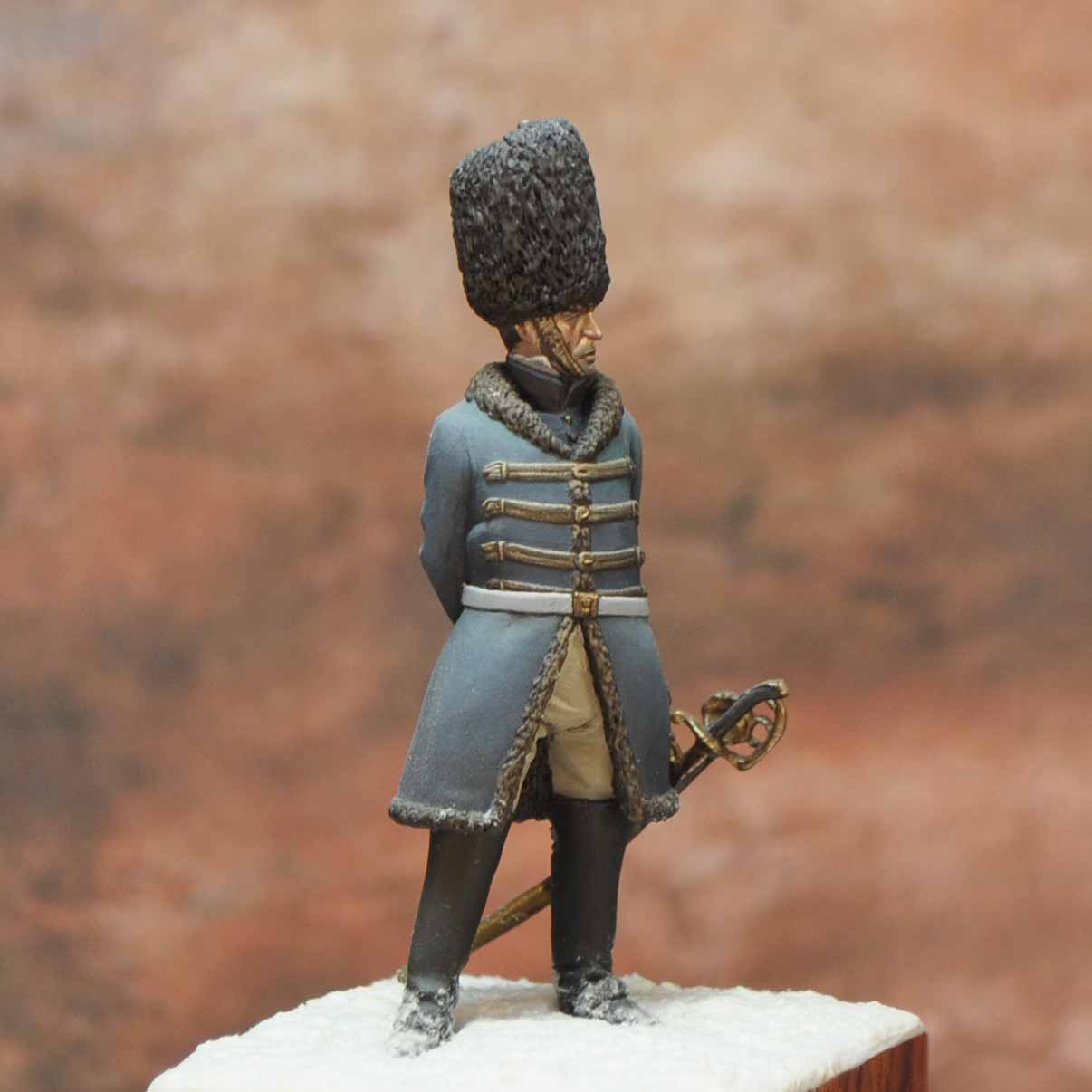 Art Girona Napoleonic Colonel Lepic figurine empire à peindre