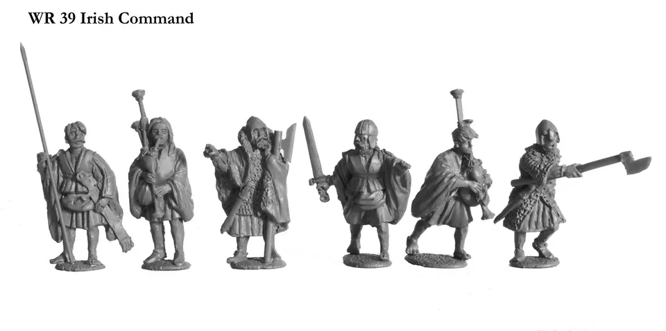 Perry War of the Roses WR39 Irish command figurine