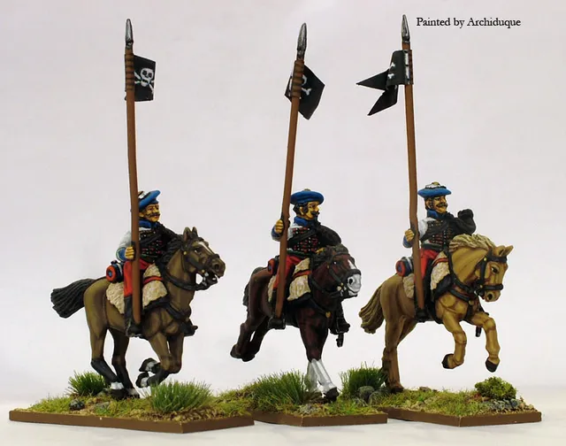 Perry Carlist CAT36 Hussards Ontoria lance haute