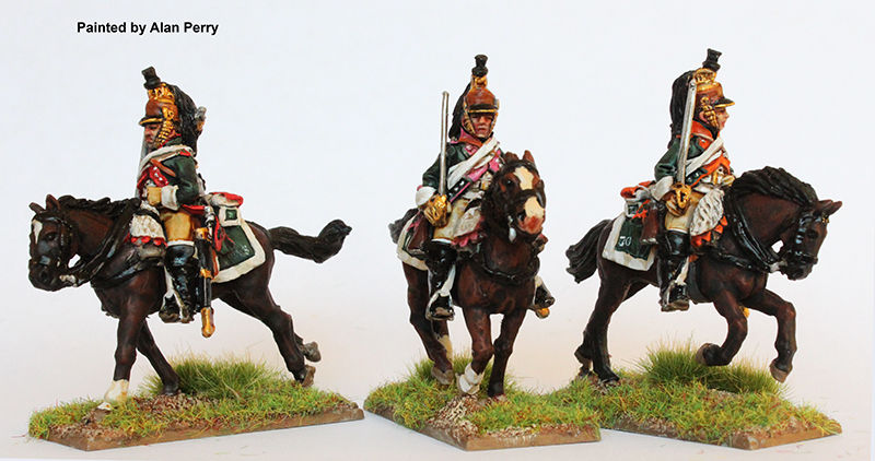 Perry Miniatures Napoleonic FN203 Dragons figurines galop