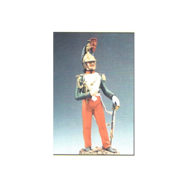 Art Girona Miniatures Officier Dragons Garde figurine 54mm
