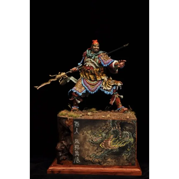 Art Girona Miniatures Zhang Fei figurine métal à peindre