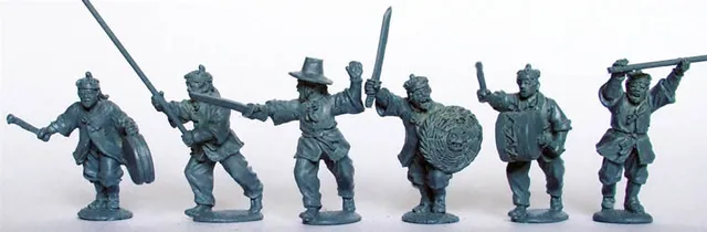 Perry Miniatures Korean KOR3 figurines guerilla charge