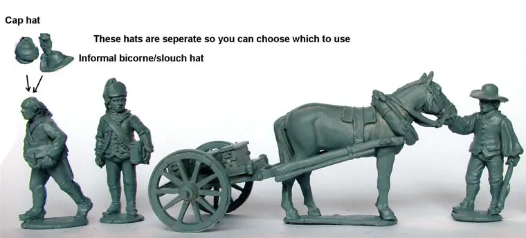 Perry Miniatures AW120 figurines 28mm chariot munitions 3pdr