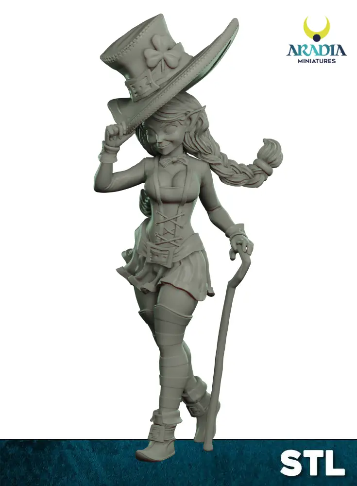 Aradia Classic Fantasy Eilis figurine STL fantasy à peindre