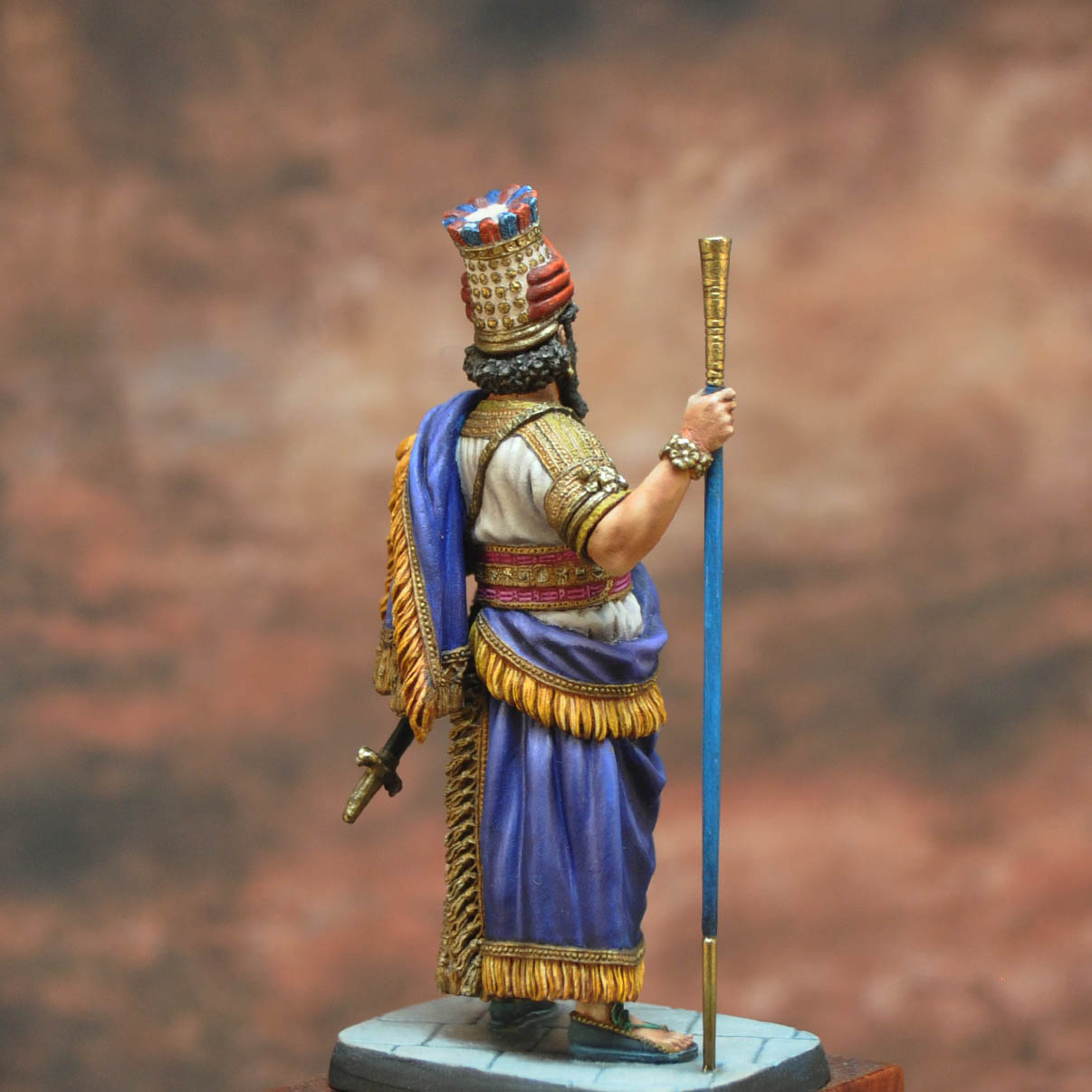 Art Girona Historical Nabopolassar figurine 54 mm Babylone